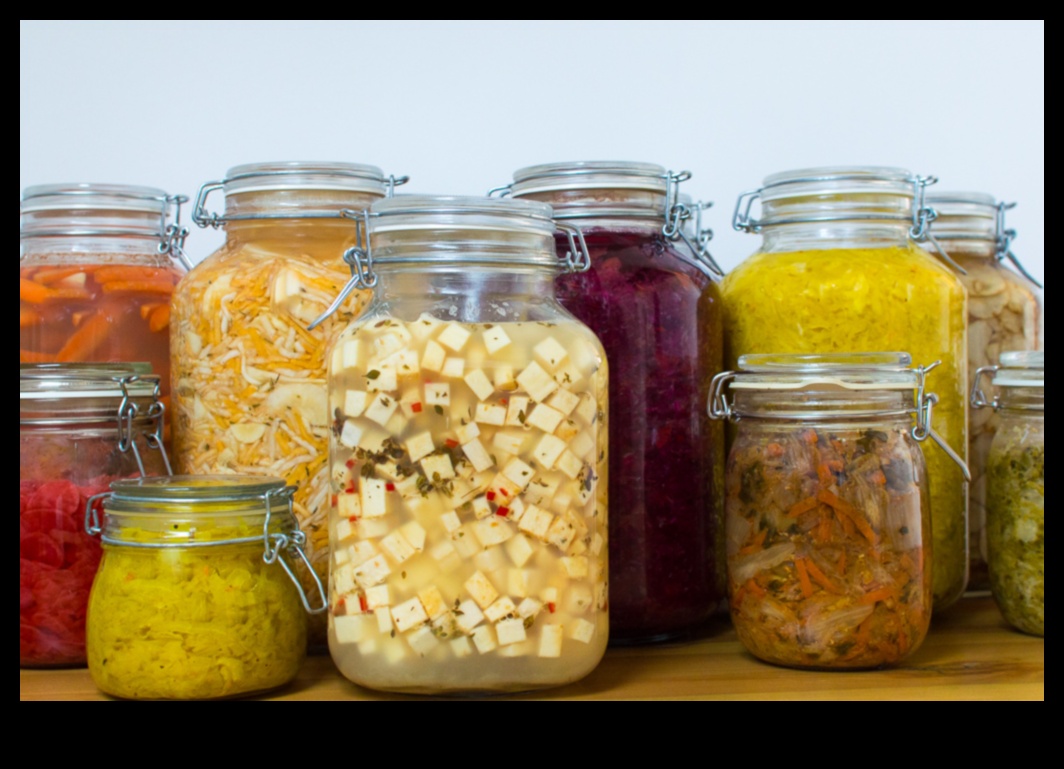 Creativitate culinară cu fermentație: murături și alimente fermentate